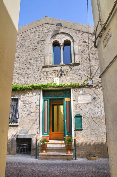 Pier delle vigne hus. Melfi. Basilicata. Italien. — Stockfoto