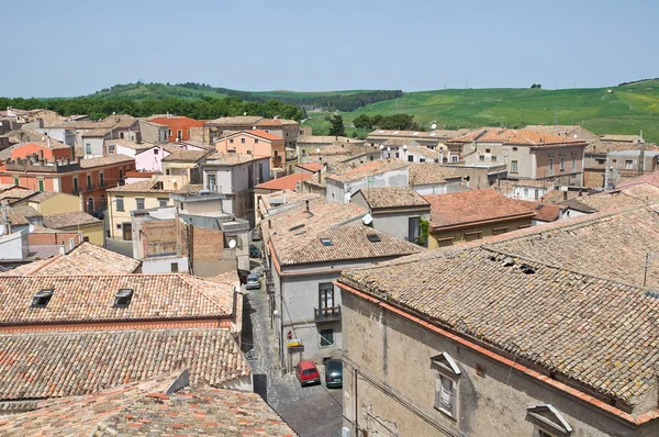 Panoramablick auf Melfi. Basilikata. Italien. — Stockfoto