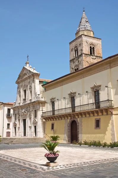 Cathedral of St. Maria Assunta. Melfi. Basilicata. Italy. — Stock Photo, Image