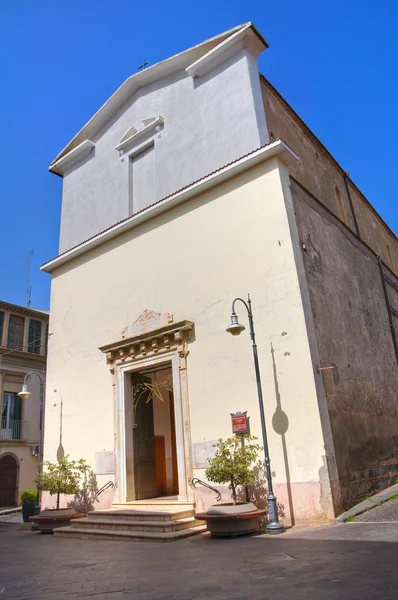 Kostel st. maria ad nives. Melfi. Basilicata. Itálie. — Stock fotografie