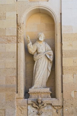 Kilise st. Anna. Lecce. Puglia. İtalya.