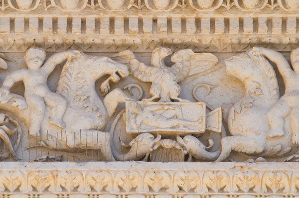 Igreja de Santa Maria degli Angeli. Lecce. Puglia. Itália . — Fotografia de Stock