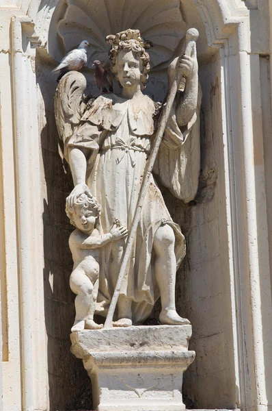 Kyrkan av alcantarines. Lecce. Puglia. Italien. — Stockfoto