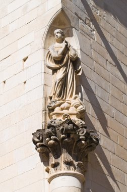 tertemiz sütun. Lecce. Puglia. İtalya.