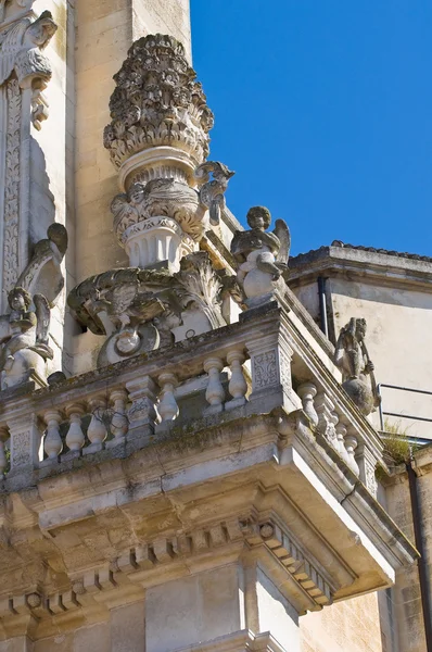 Aziz giovanni battista bazilika Kilisesi. Lecce. Puglia. İtalya. — Stok fotoğraf