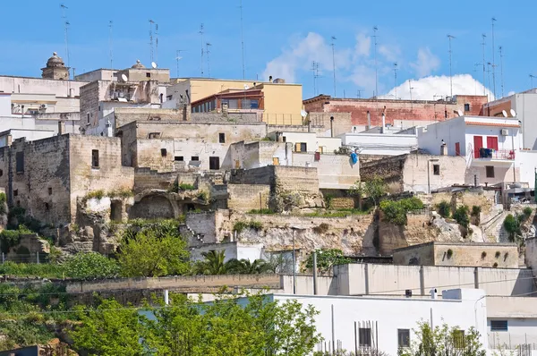 Panoramę miasta mottola. Puglia. Włochy. — Zdjęcie stockowe
