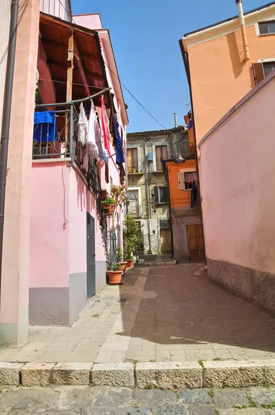 Steegje. Melfi. Basilicata. Italië. — Stockfoto