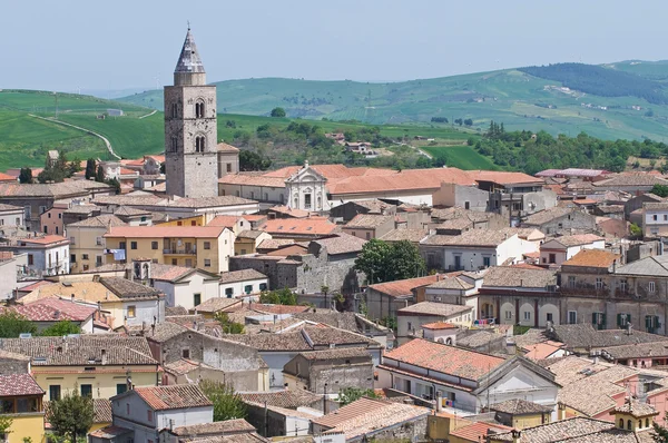 Panoramatický pohled na melfi. Basilicata. Itálie. — Stock fotografie