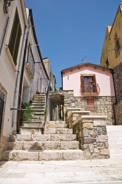 Une ruelle. Melfi. Basilicate. Italie . — Photo