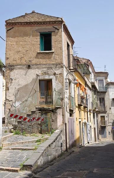 Steegje. Melfi. Basilicata. Italië. — Stockfoto