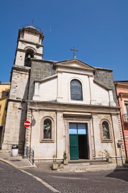 st. carmine Kilisesi. Melfi. Basilicata. İtalya.