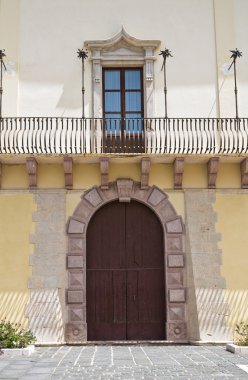 piskoposluk Sarayı. Melfi. Basilicata. İtalya.