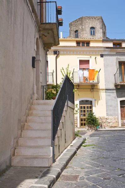 Gasse. melfi. Basilikata. Italien. — Stockfoto