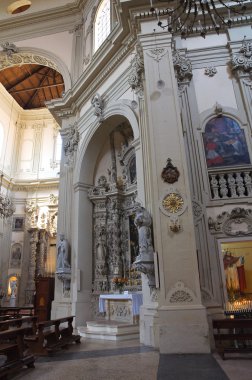 Aziz giovanni battista bazilika Kilisesi. Lecce. Puglia. İtalya.