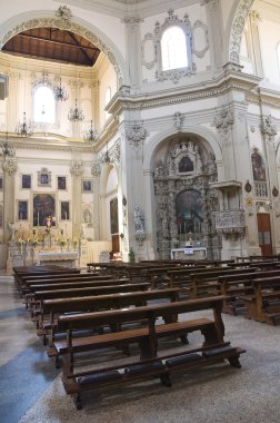 Aziz giovanni battista bazilika Kilisesi. Lecce. Puglia. İtalya.