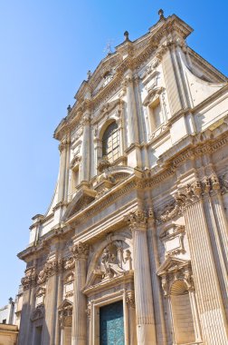İrini Kilisesi. Lecce. Puglia. İtalya.