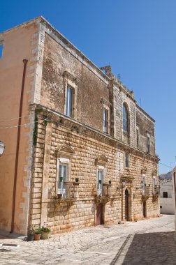 Vitale Sarayı. Ceglie Messapica. Puglia. İtalya.