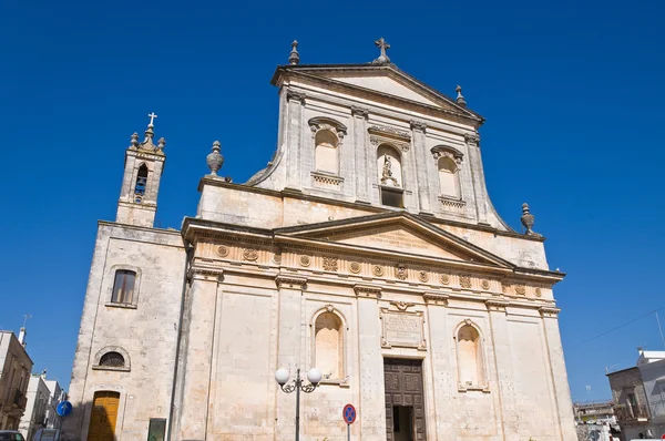Kostel svatého rocco. Ceglie messapica. Puglia. Itálie. — Stock fotografie