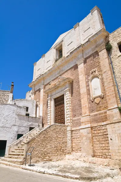 Kostel svatého domenico. Ceglie messapica. Puglia. Itálie. — Stock fotografie