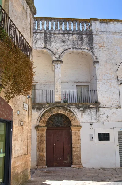 Palacio Lamarina. Ceglie Messapica. Puglia. Italia . —  Fotos de Stock