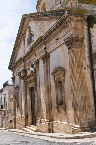 Kostel svatého gioacchino. Ceglie messapica. Puglia. Itálie. — Stock fotografie