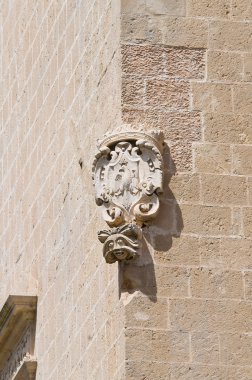 Imperiali castle. Francavilla fontana. Puglia. İtalya.