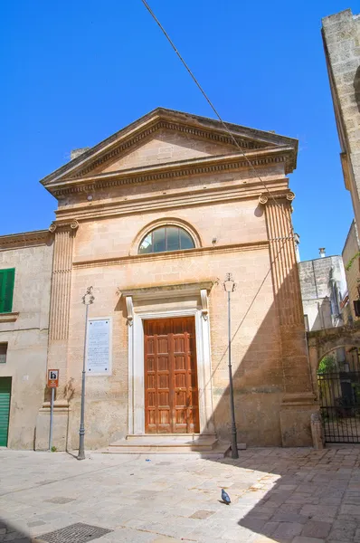 Igreja de São Salvatore. Francavilla Fontana. Puglia. Itália . — Fotografia de Stock