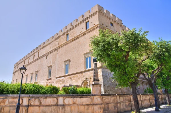 Imperiali castle. Francavilla fontana. Puglia. İtalya. — Stok fotoğraf