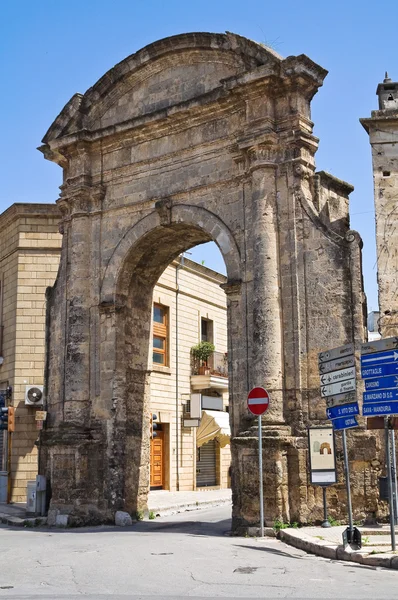 Porta Cappuccini. Francavilla Fontana. Puglia. Italy. — Stock Photo, Image