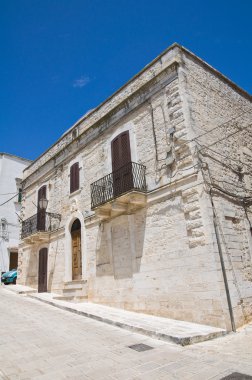 tarihi Saray. Ceglie messapica. Puglia. İtalya.