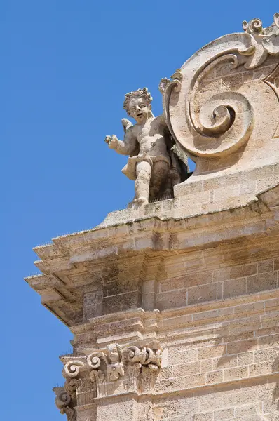 Basilica dei SS. Rosario. Francavilla Fontana. Puglia. Italia . — Foto Stock