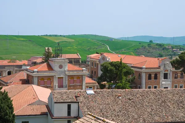 Melfi panoráma. Basilicata. Olaszország. — Stock Fotó