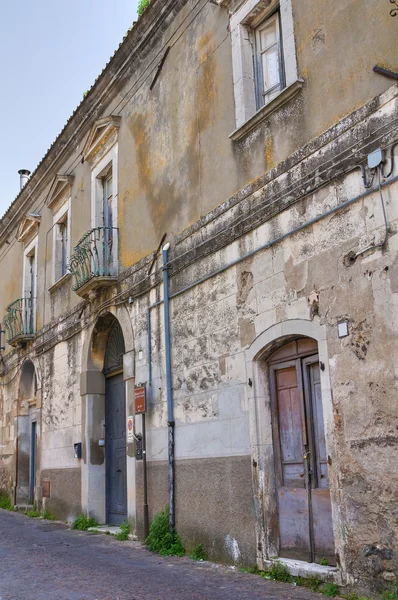 Pierro paleis. Melfi. Basilicata. Italië. — Stockfoto