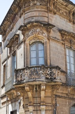 fanelli Sarayı. Francavilla fontana. Puglia. İtalya.