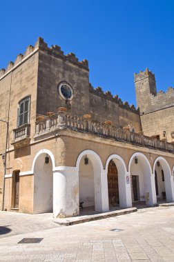 Ripa Sarayı. Specchia. Puglia. İtalya.