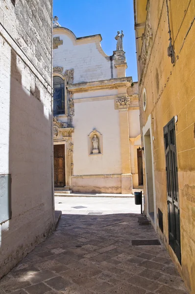 Σοκάκι. specchia. Puglia. Ιταλία. — Φωτογραφία Αρχείου