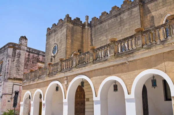 Palácio de Ripa. Specchia. Puglia. Itália . — Fotografia de Stock