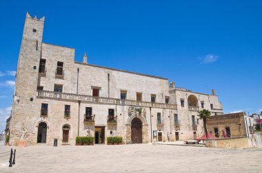 risolo Sarayı. Specchia. Puglia. İtalya.