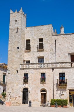 risolo Sarayı. Specchia. Puglia. İtalya.