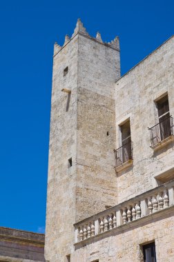 risolo Sarayı. Specchia. Puglia. İtalya.