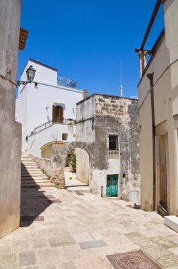 alleyway. Specchia. Puglia. İtalya.