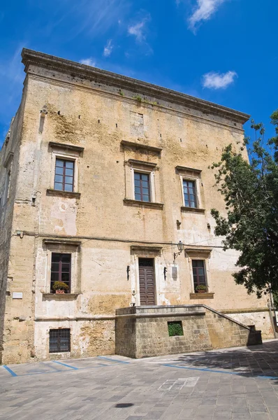 Palazzo Gallone. Tricase. Puglia. Italia . — Foto Stock