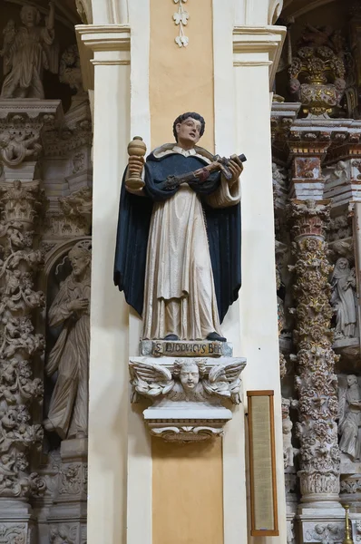 Kerk van st. domenico. Tricase. Puglia. Italië. — Stockfoto