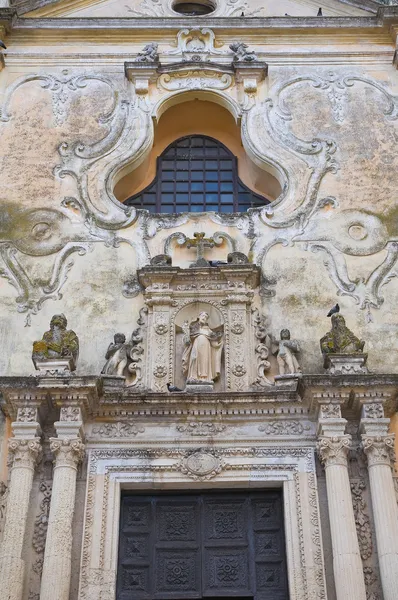Kostel svatého domenico. Tricase. Puglia. Itálie. — Stock fotografie