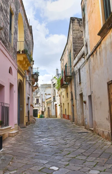 Callejuela. Tricase. Puglia. Italia . —  Fotos de Stock