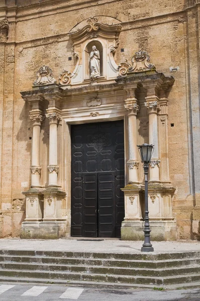 Fostrar kyrkan. Tricase. Puglia. Italien. — Stockfoto