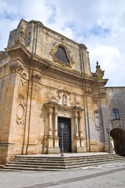 De moederkerk. Tricase. Puglia. Italië. — Stockfoto