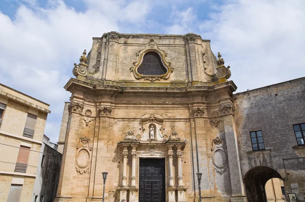 Matka církev. Tricase. Puglia. Itálie. — Stock fotografie