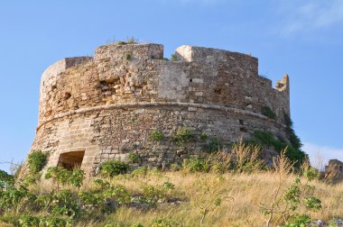 omomorto kulesi. Santa maria di leuca. Puglia. İtalya.