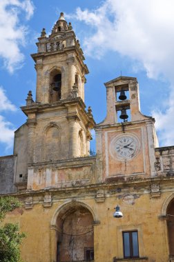 Saat Kulesi. tricase. Puglia. İtalya.